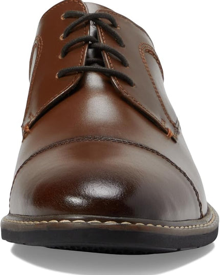 Nunn Bush Hayden Cap Toe Oxford Dress Casual Leather Lace Up Shoes mens Oxford