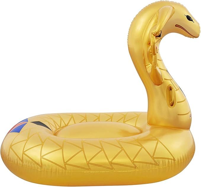 Bestway Golden Cobra Island Ride-On Pool Float 180Cm