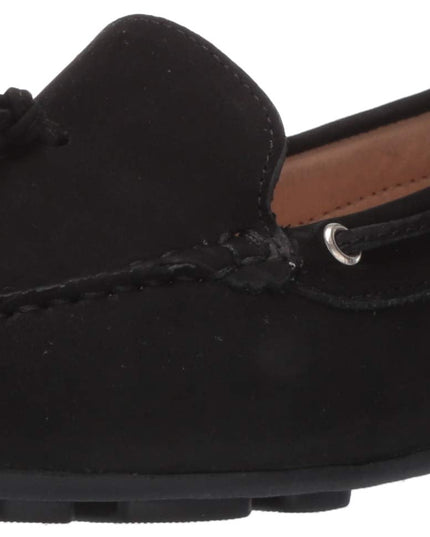 Size: 43 - Driver Club USA Women's Leather Made in Brazil Tassle Driving Loafer, Black Nubuck