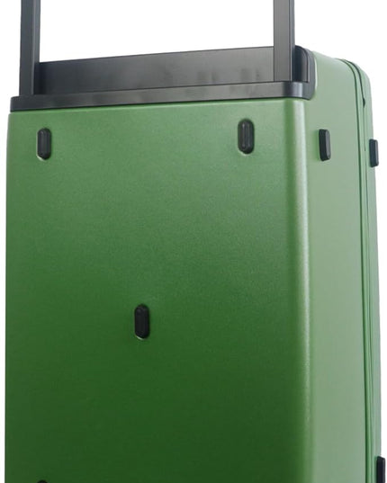 Verage Unbreakable Luggage Expandable Hardside Suitcase Large Green