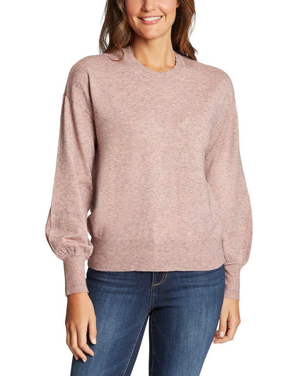 SIZE: XXL - Ella Moss Womens Puff Sleeve Sweater (Gardenia, XX-Large)