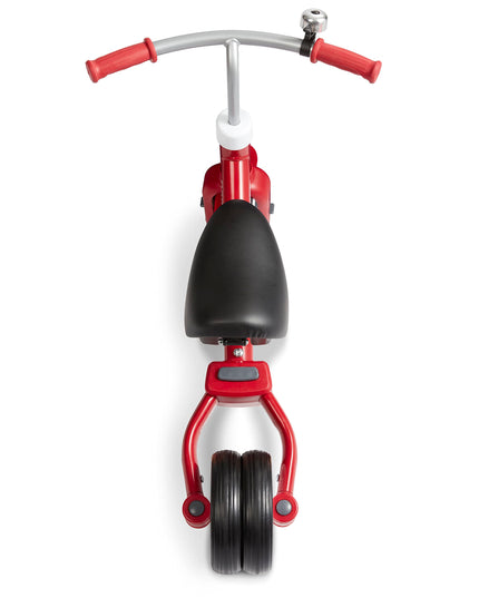 Radio Flyer Triple Play Trike, Toddler Tricycle, Balance Bike and Ride-On, Ages 1-3, Large, Red