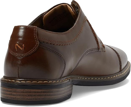 Nunn Bush Hayden Cap Toe Oxford Dress Casual Leather Lace Up Shoes mens Oxford