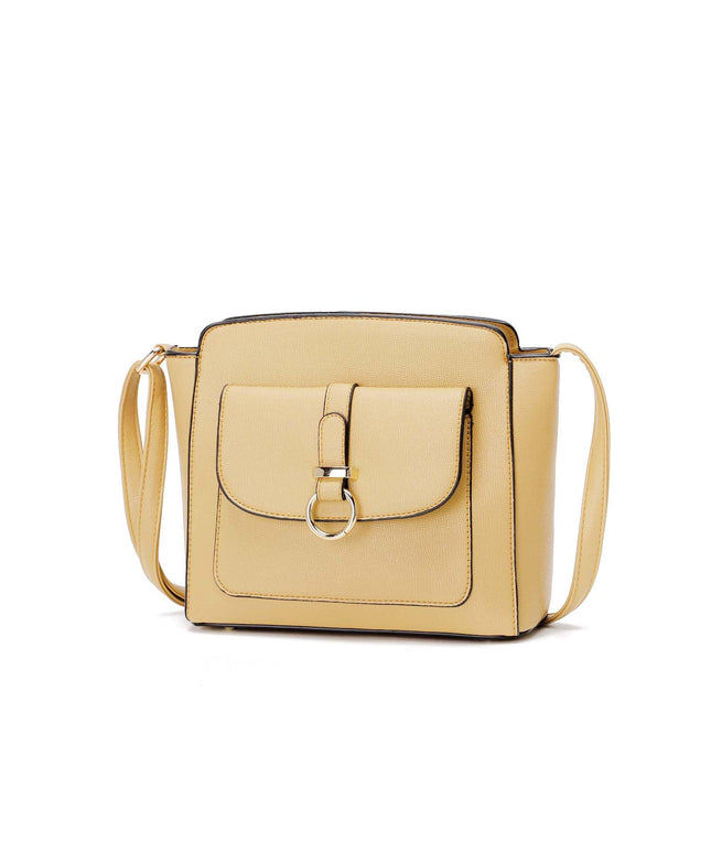 LA TERRE Lightweight Medium Crossbody Bags for Women, Small Crossbody Handbags Vegan Leather Shoulder Bag Purses