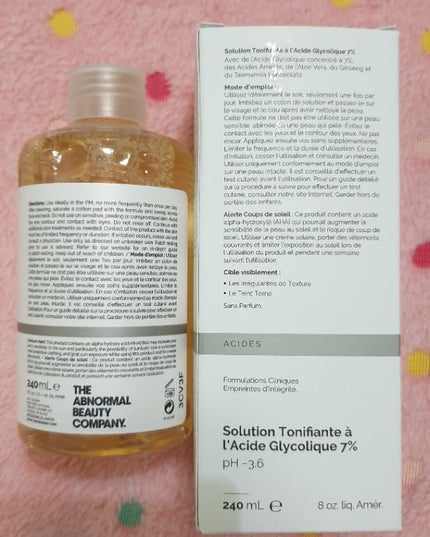 The Ordinary Glycolic Acid 7% Toning Solution - 240 ml