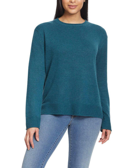 SIZE S - Ella Moss Women's Crewneck Pullover Sweater (US, Alpha, Regular, Green)
