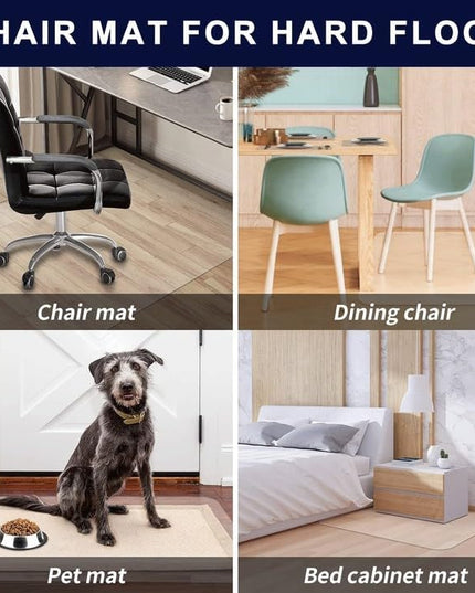 SHAREWIN Office Chair Mat, Heavy Duty, Easy Clean