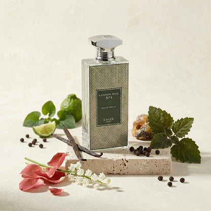 Emor Eau De Parfum Oud No. 4 From London 125Ml Long-Lasting Chypre Fragrance Unisex With Vanilla And Patchouli