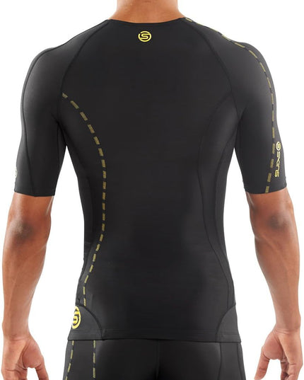 SKINS Men’s DNAmic Compression Short Sleeve Top,