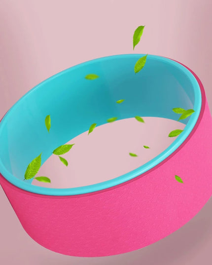 ZUMAHA Yoga Circle, Waist Shaper Circle Wheel, Gym Fitness Equipment, Pilates Circles, TPE Back Training Wheel