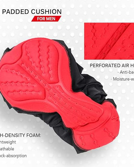 Lixada Summer Cycling Jersey Set Short Sleeve Bicycle Shirt and Padded Bib Shorts Breathable MTB Bike Riding Biking Cycling Suit