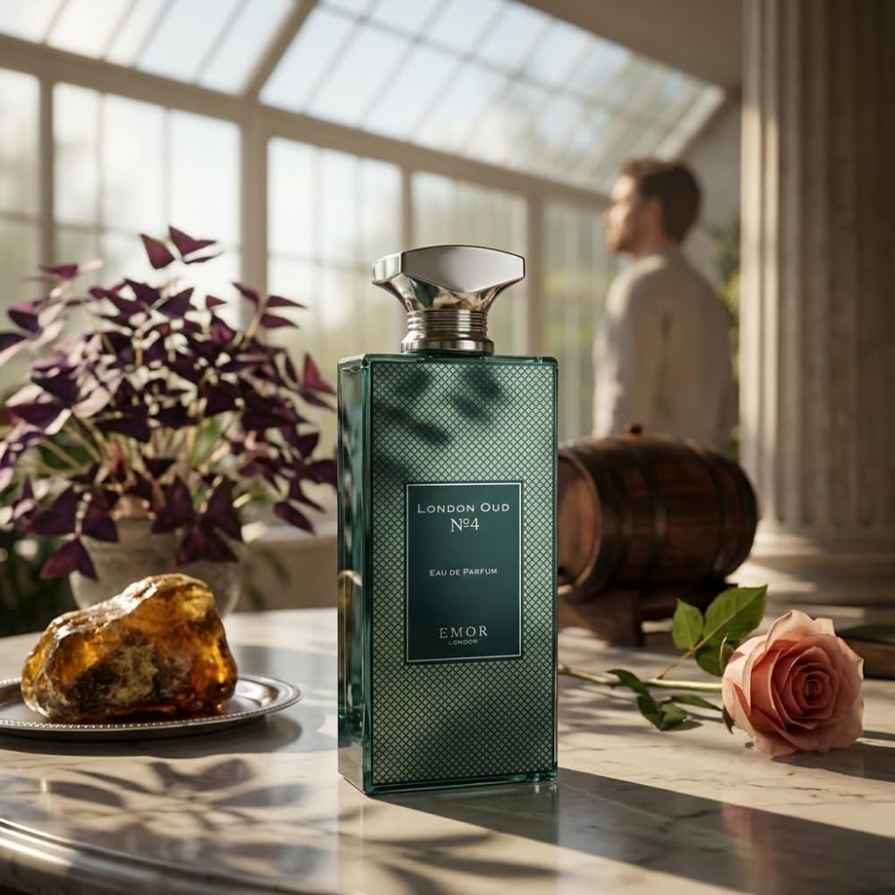 Emor Eau De Parfum Oud No. 4 From London 125Ml Long-Lasting Chypre Fragrance Unisex With Vanilla And Patchouli