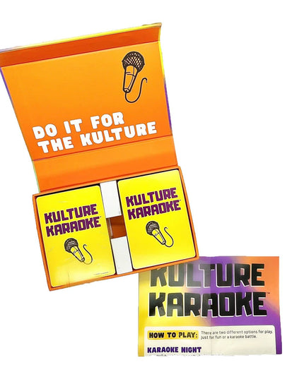 Kulture Karaoke - Adult Music Card Game