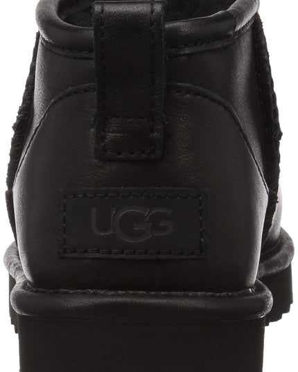 Size: 42 - UGG Women's Classic Ultra Mini Ankle Boot - Black