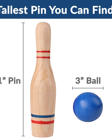Sterling Sports Deluxe Lawn Bowling/Skittles Set