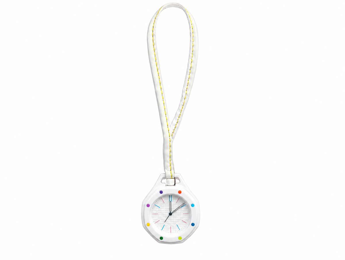 Urban pop hanging pocket watch white