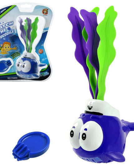 BUBZ diving fish in the pool  dark BLUE COLOR
