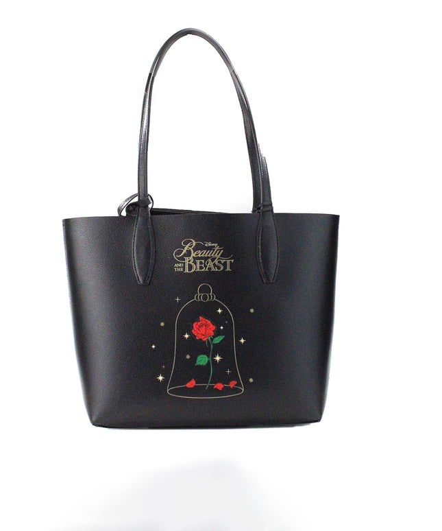 Kate Spade, Tote Bags, Female, Black, Size: ONE SIZE Beauty and the Beast Reversible Tote Bag