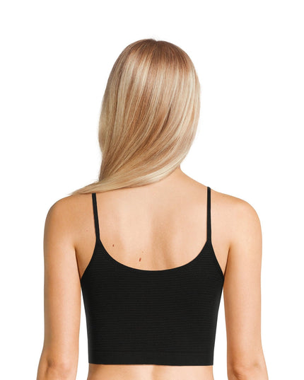 SIZE: M - No Boundaries Women's 2-Way Textured Brami