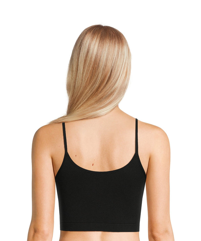 SIZE: M - No Boundaries Women's 2-Way Textured Brami