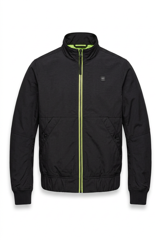 DELINE TRACK  JACKET BLACK MAN D07337-A281-990 81