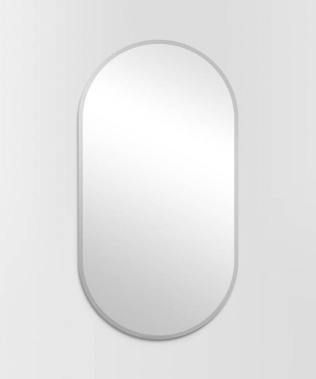 40 cm x 76 cm -  Pill Shape Frameless Mirror - Threshold™ - D