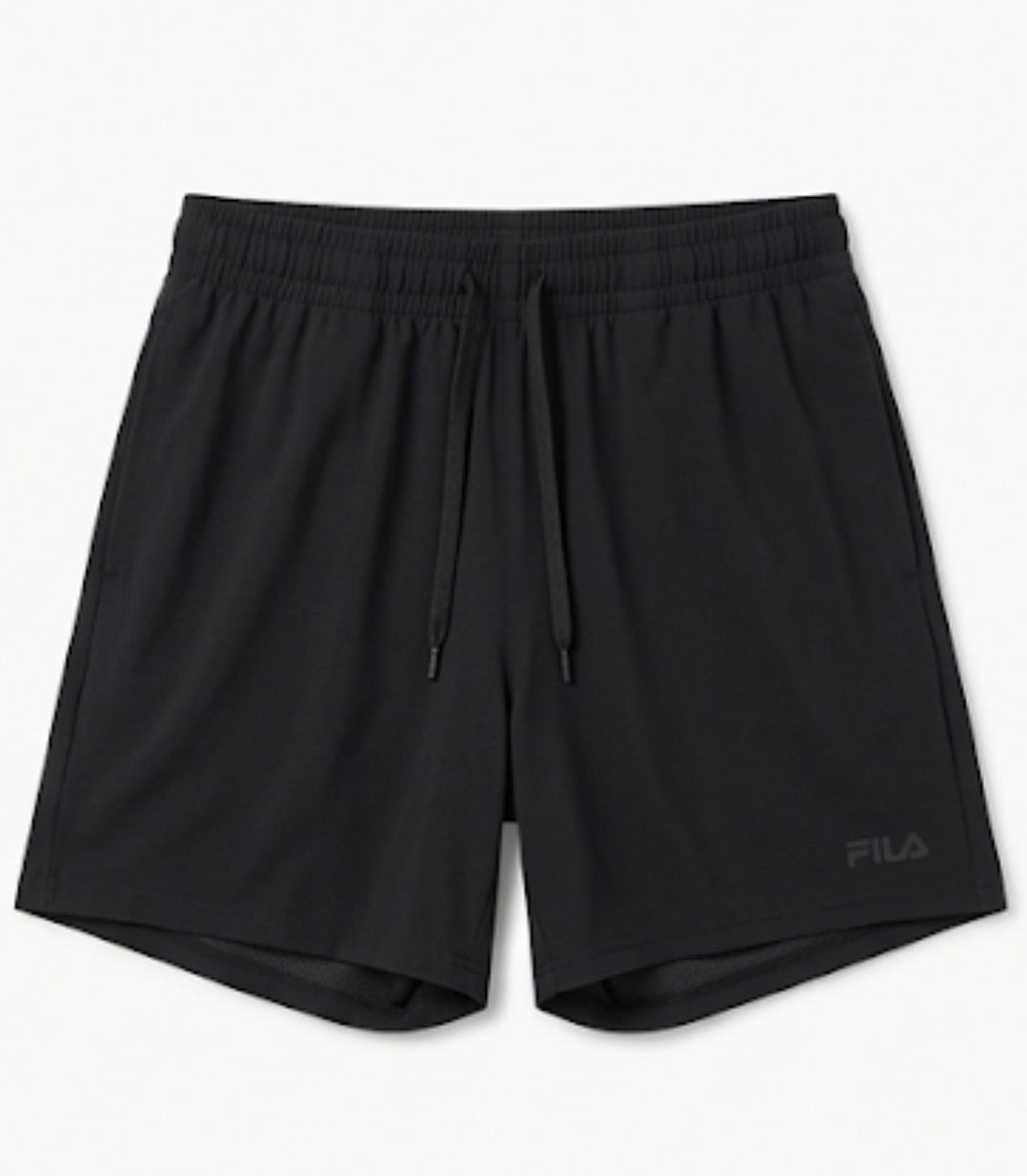 Fila Black Shorts For Men