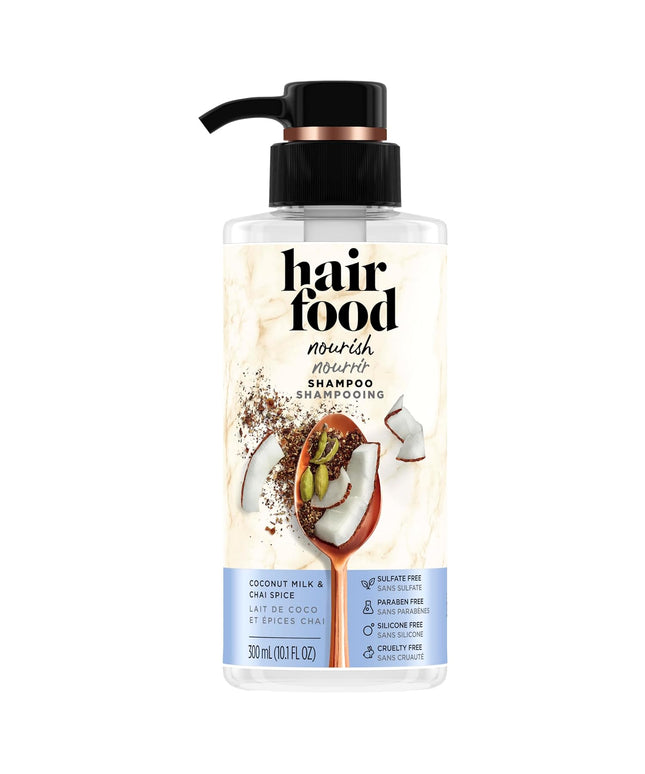 Hair Food Sulfate Free Nourishing Shampoo With Coconut And Chai Spice - 300ml