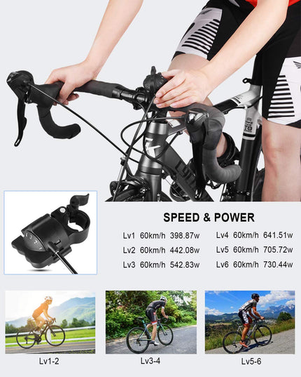 Bike Trainer, Magnetic Bicycle Stationary Stand for Indoor Exercise Riding