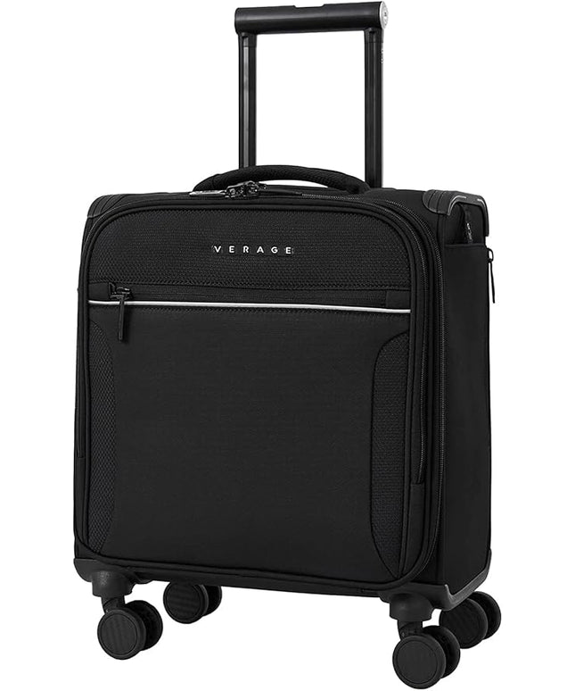 VERAGE Carry on business luggage, Rolling Laptop Suitcase for Travel and Business Travel, TAS Approved, (Toledo GM21002, Black)