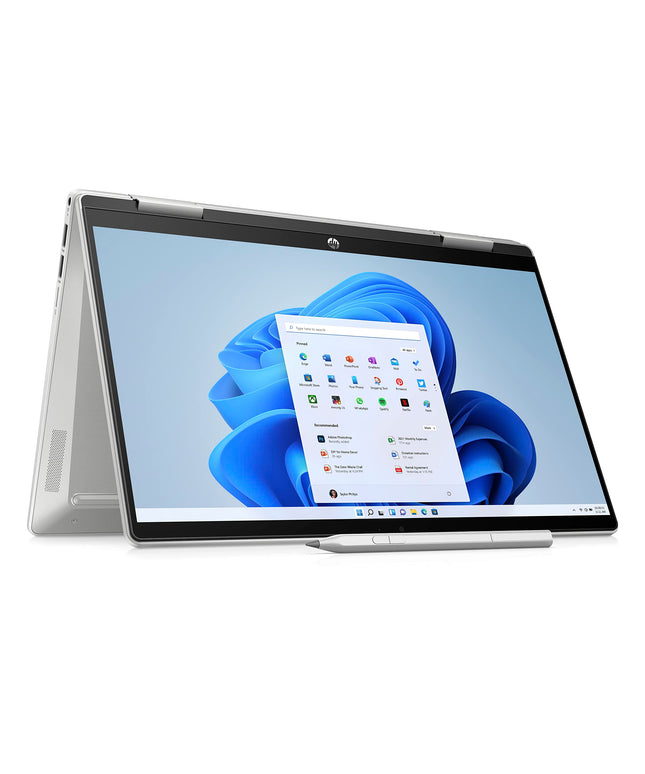 HP Pavilion x360 2 in 1 Laptop 14" FHD touch screen, 11th Gen Intel® Core™ i7, 16GB RAM,512 GB SSD, Intel® Iris® Xe Graphics, Windows 11 Home, Natural Silver