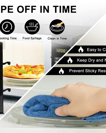 36 cm WB49X10063 Microwave Glass Plate Replacement by AMI PARTS for G.E Microwave