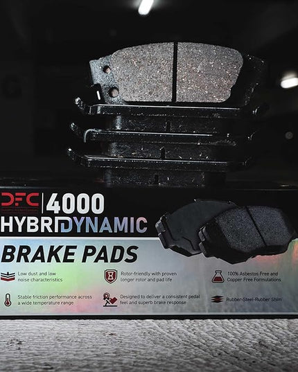 Brands For Less Dynamic Friction Company Rear 4000 HybriDynamic Brake Pads 4000-0228-00
