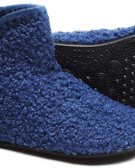 Toddler Kids Winter Warm Fuzzy House Slippers Bootie Lightweight Boys Girls Indoor Home Shoes