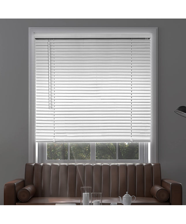 CHICOLOGY Blinds for Windows, Midnight White (Blackout), 81 cm W x 121 cm H