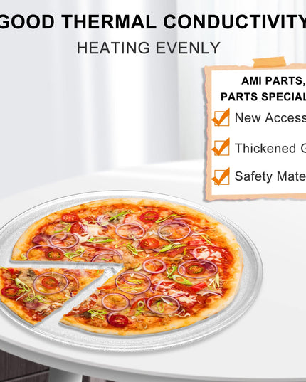 36 cm WB49X10063 Microwave Glass Plate Replacement by AMI PARTS for G.E Microwave
