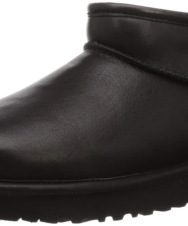 Size: 42 - UGG Women's Classic Ultra Mini Ankle Boot - Black