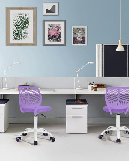 Homy Casa Home Office Chair, Purple