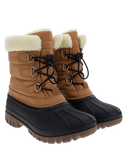 Size: 39 - Chooka Warm Insulated Plush Lined Waterproof Mid Calf Winter Snow Boots womens Snow Boot