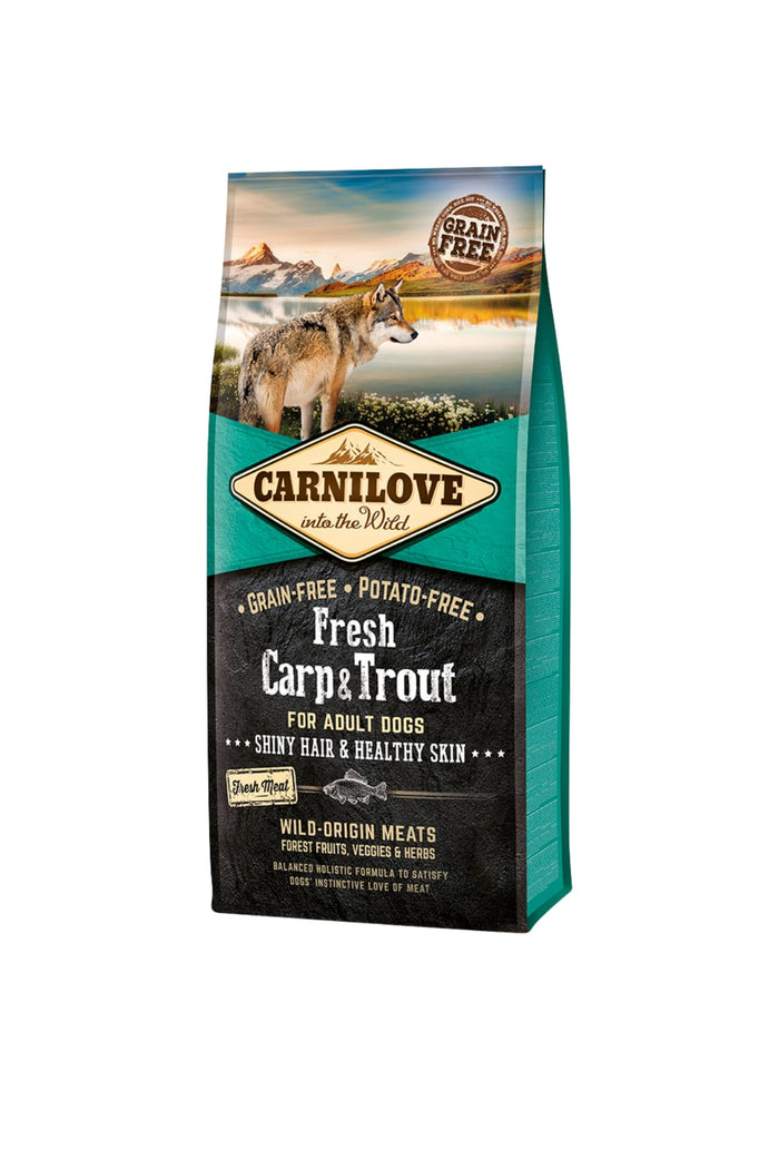 Clearance of Carnilove Pet Food – Carp & Salmon Trout for Adult Dogs