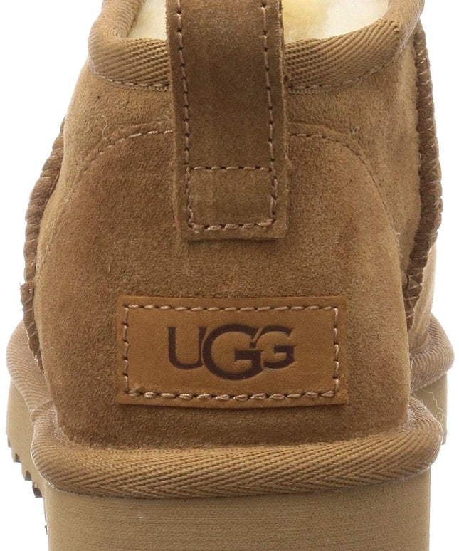 SIZE: 38 - UGG Women's Classic Ultra Mini Ankle Boot