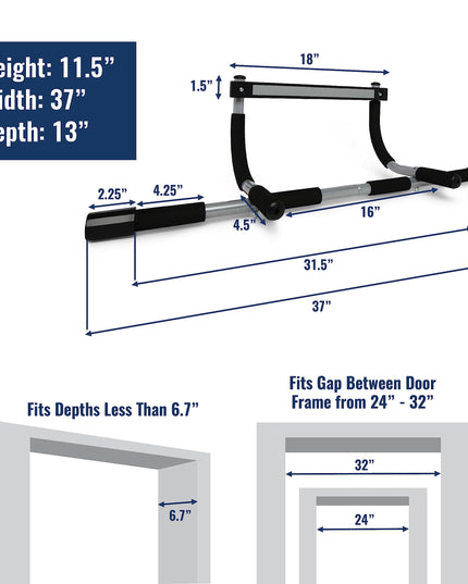 Iron Gym Total Upper Body Workout Bar
