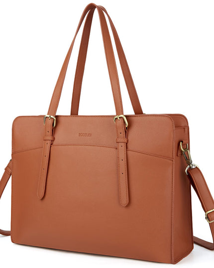 ECOSUSI Laptop Bag for Women  39.62 cm Tote Bag Work Bag Briefcase Handbag Shoulder Bag for Office