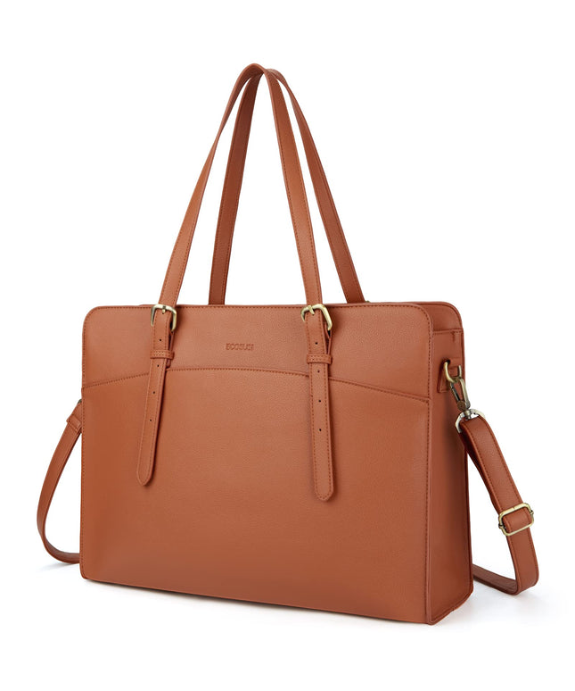ECOSUSI Laptop Bag for Women  39.62 cm Tote Bag Work Bag Briefcase Handbag Shoulder Bag for Office