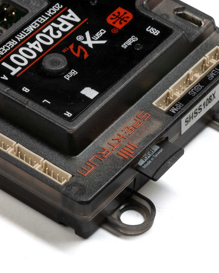 Spektrum AR20400T 20 Channel PowerSafe Telemetry Receiver, SPMAR20400T, Multi