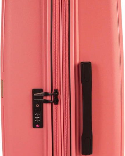 VERAGE Unbreakable Luggage Set of 3 Peach, Set of 4