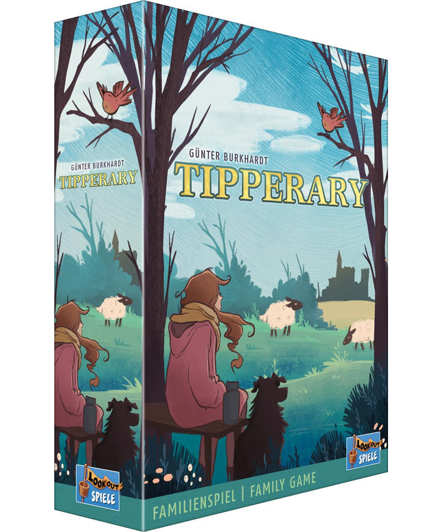Lookout Games Tipperary Board Game - Engaging Strategy Game of Adventure and Irish Folklore, Family Game for Kids and Adults, Ages 8+, 2-5 Players, 45 Minute Playtime, Made