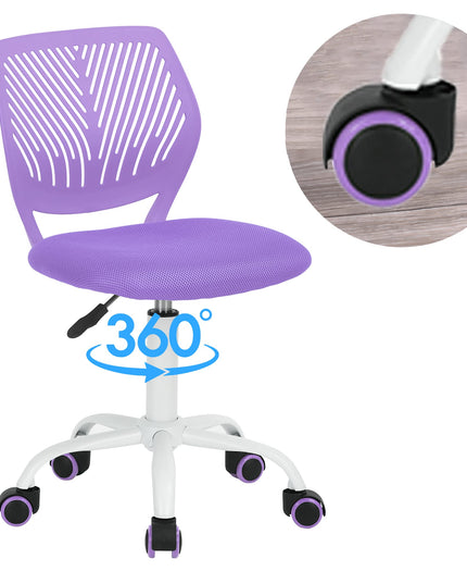 Homy Casa Home Office Chair, Purple