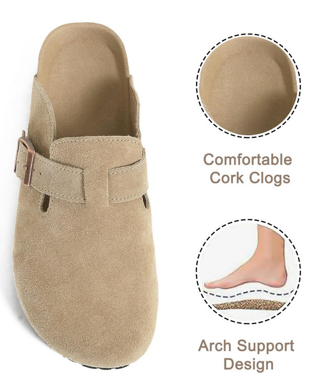 Size: 42 Aquatherm Sude Clog Womens