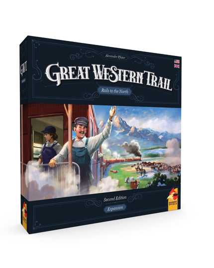 Plan B Games Eggert Spiele | Rails to the North - Great Western Trail 2nd Ed | Board | Ages 12+ | 1-4 Players | 75-150 Minutes Playing Time